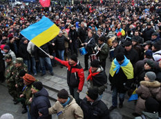 Kiyevdə futbol fanatları iğtişaş törətdilər