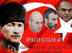 Ermənilər Atatürkün ardıcılı kimi təqdim olundu