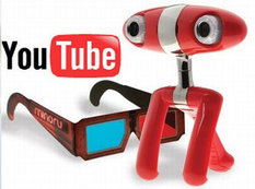 &quot;YouTube&quot; 3D videoların nümayişinə başladı