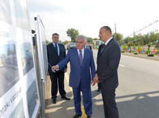 Prezident İlham Əliyev bir sıra obyektlərin açılışında iştirak edib - YENİLƏNİB - FOTO