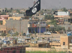 Kobaninin mərkəzində İŞİD bayrağı - VİDEO