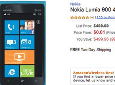 &quot;Nokia Lumia&quot; 0,01 dollara satılır