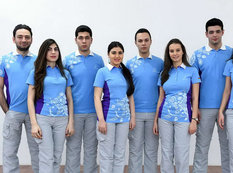 Bakı 2015-in könüllülərinin uniformaları - FOTO