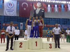 Azərbaycan gimnastları Türkiyədə 17 medal qazanıblar - FOTO