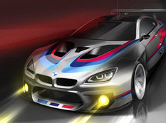 BMW M6-nın yarış versiyası - FOTO