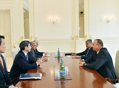 Prezident İlham Əliyev Asiya İnkişaf Bankının prezidentini qəbul edib - FOTO