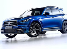 Infiniti QX70-nin fərqli halı - FOTO