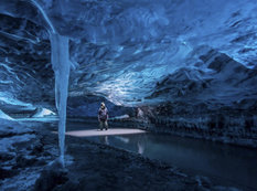 Ən gözəl buz mağaraları - FOTO