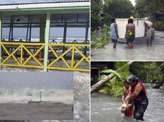 Ada dövləti tayfun vurdu: 44 ölü, yüzlərlə yaralı - VİDEO - FOTO