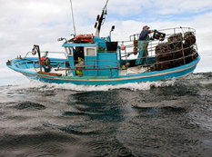 Balıqçı gəmisində çəkilmiş FOTOlar