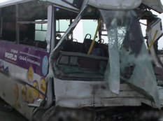 Sumqayıtda dəhşətli avtobus qəzası: 1 ölü, 25 yaralı - YENİLƏNİB - SİYAHI - FOTO