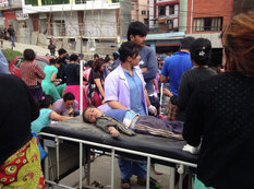Nepaldakı zəlzələdə azərbaycanlı uşaq yaralandı