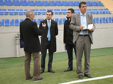UEFA nümayəndələri Bakıda - FOTO