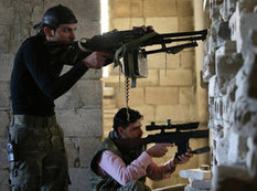 Kobanidə kürd qoşunları arasında silahlı qarşıdurma başladı