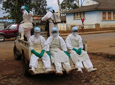 500 dollara görə Ebola riskinə girirlər - FOTO