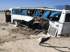 Silahlılar sərnişin avtobusuna hücum etdilər: 13 ölü