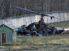 Rusiyada FHN-in helikopteri partladı