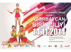 Akrobatika gimnastikası üzrə Azərbaycan birinciliyi başlayır