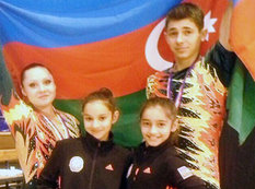 Azərbaycan gimnastları Çexiyada qızıl və gümüş medallar qazanıblar- FOTO