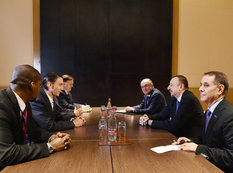 Prezident İlham Əliyev ABŞ Dövlət Departamentinin xüsusi elçisini qəbul edib - FOTO