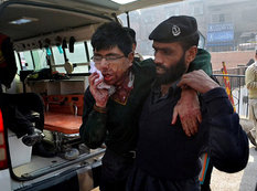 Pakistanda hərbi məktəbdə qırğın: 126 şagird və müəllim öldü - YENİLƏNİB - VİDEO - FOTO
