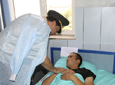 Nəcməddin Sadıkov Baş Klinik Hospitalda