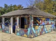 Ndebele evləri - FOTO