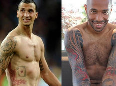 Tatuaj xəstəsi olan futbolçular - FOTOSESSİYA