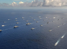 Dünyanın ən böyük hərbi dəniz təlimindən FOTOlar