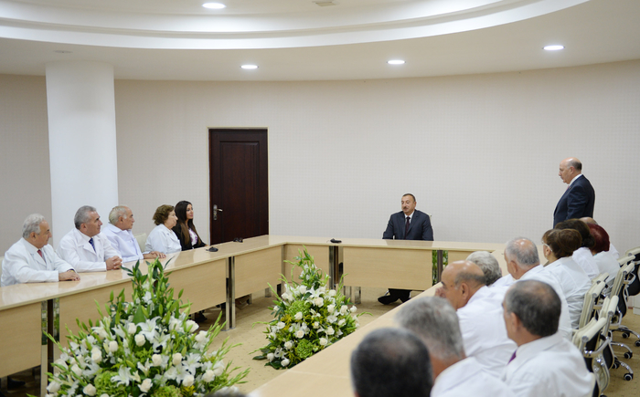 Prezident İlham Əliyev: "İnsanların sağlamlığı dövlətimiz üçün prioritet məsələdir" - YENİLƏNİB - FOTO