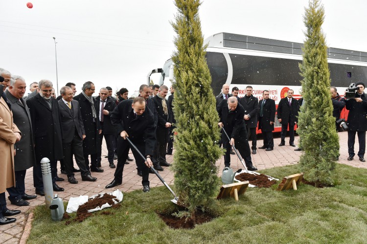 Prezident İlham Əliyev: "TANAP layihəsi ilk növbədə Türkiyə-Azərbaycan birliyinin layihəsidir" - YENİLƏNİB - FOTO