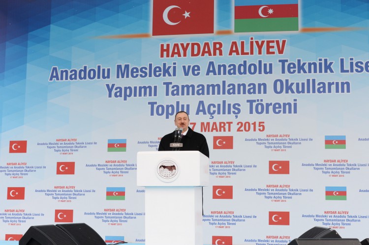 Prezident İlham Əliyev: "TANAP layihəsi ilk növbədə Türkiyə-Azərbaycan birliyinin layihəsidir" - YENİLƏNİB - FOTO