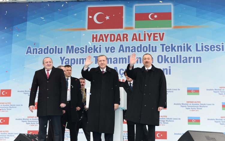 Prezident İlham Əliyev: "TANAP layihəsi ilk növbədə Türkiyə-Azərbaycan birliyinin layihəsidir" - YENİLƏNİB - FOTO