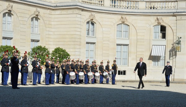 Azərbaycan Prezidenti İlham Əliyevin və Ermənistan Prezidenti Serj Sarkisyanın Parisdə görüşü olub - YENİLƏNİB - FOTO