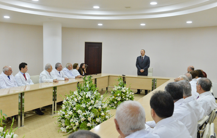 Prezident İlham Əliyev: "İnsanların sağlamlığı dövlətimiz üçün prioritet məsələdir" - YENİLƏNİB - FOTO