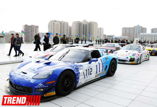 Heydər Əliyev Mərkəzində "Baku World Challenge 2014" avtoyürüşünə həsr olunmuş mətbuat konfransı keçirilib - FOTO