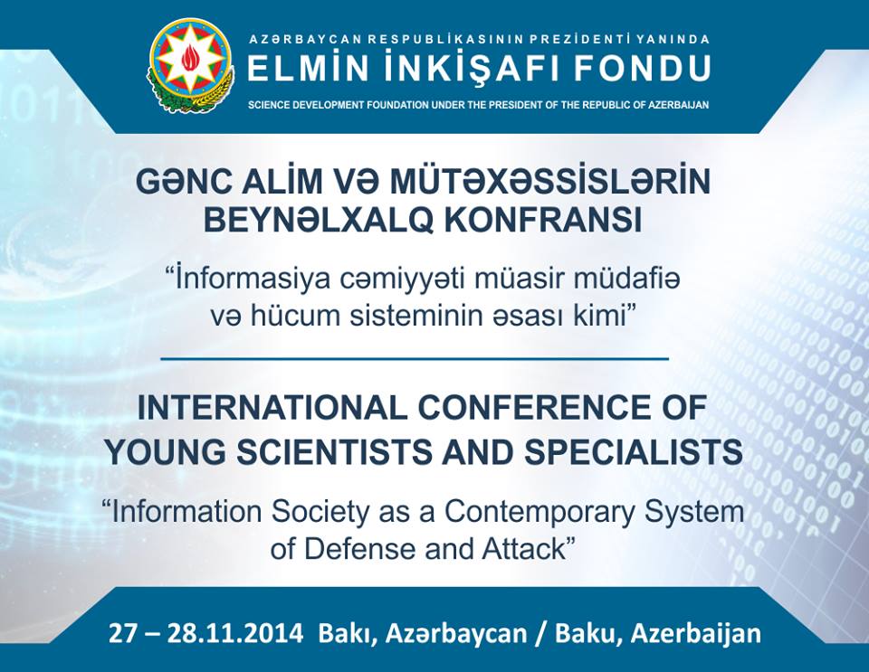 Gənc alim və mütəxəssislərin beynəlxalq konfransı keçirilir - FOTO