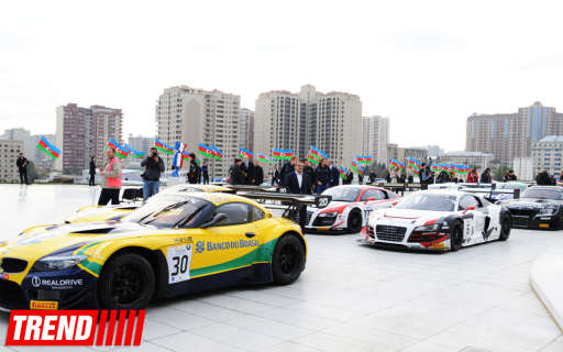 Heydər Əliyev Mərkəzində "Baku World Challenge 2014" avtoyürüşünə həsr olunmuş mətbuat konfransı keçirilib - FOTO