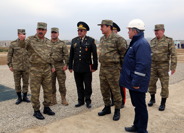 Azərbaycan Silahlı Qüvvələrinin döyüş hazırlığı yoxlnıldı - FOTO