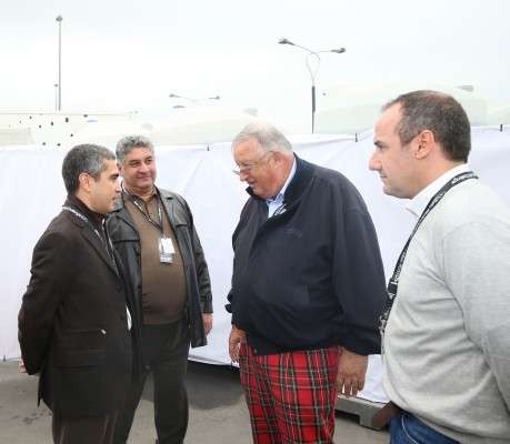 Nazir və federasiya prezidenti "Baku World Challenge" yarışına hazırlıqla tanış olublar - FOTO