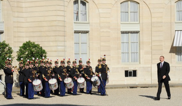 Azərbaycan Prezidenti İlham Əliyevin və Ermənistan Prezidenti Serj Sarkisyanın Parisdə görüşü olub - YENİLƏNİB - FOTO