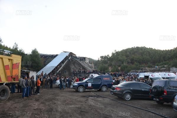 Türkiyədə yeni mədən faciəsi, 18 adamdan xəbər yox - FOTO