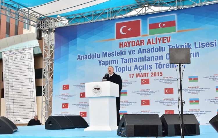 Prezident İlham Əliyev: "TANAP layihəsi ilk növbədə Türkiyə-Azərbaycan birliyinin layihəsidir" - YENİLƏNİB - FOTO