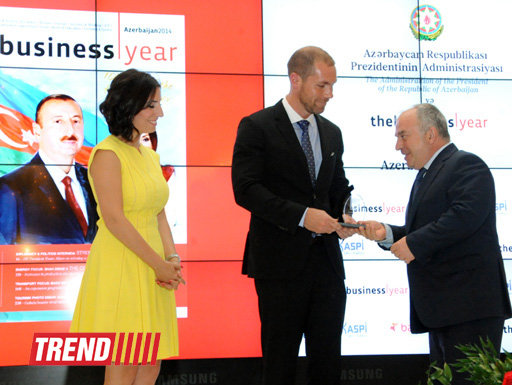 Bakıda "The Business Year: Azerbaijan - 2014" nəşrinin təqdimat mərasimi keçirilib - FOTO