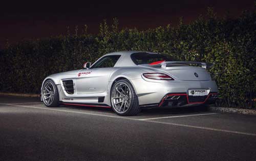 Aqressiv Mercedes SLS - FOTO