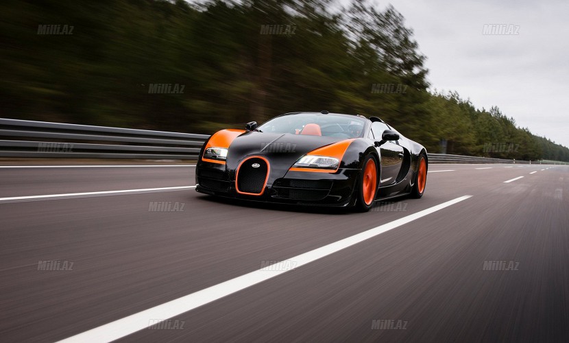 500 km/saat sürətli Bugatti - FOTO