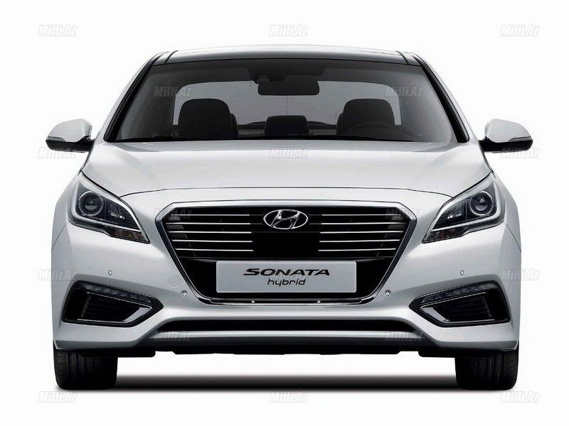 Hibrid Hyundai Sonata göstərildi - FOTO