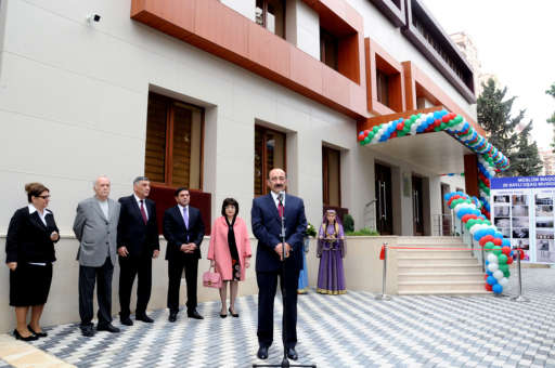 Müslüm Maqomayevin adını daşıyan musiqi məktəbinin açılışı olub - FOTO