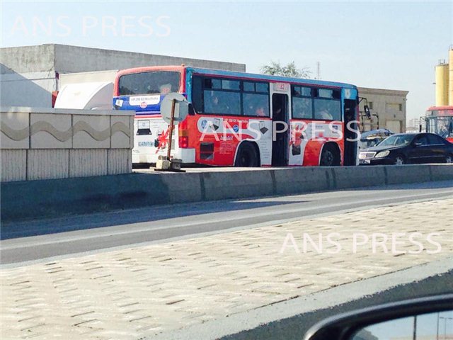 Bakı sakinlərinə dəhşət yaşadan avtobus sürücü tutuldu - FOTO