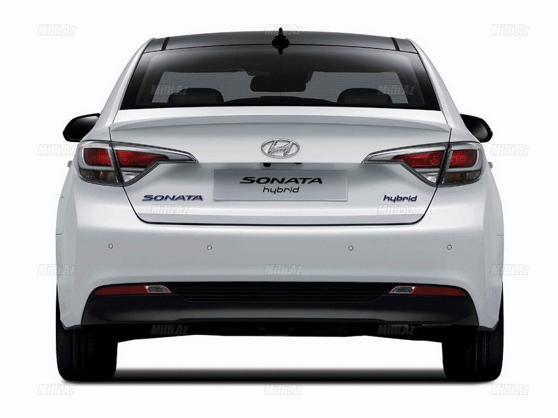 Hibrid Hyundai Sonata göstərildi - FOTO